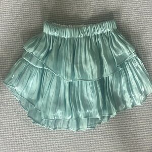 Koch skirt teal green
